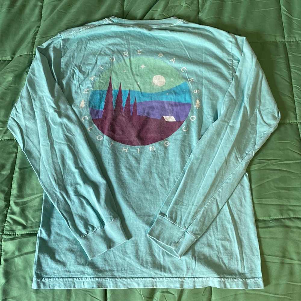 Nature Backs Long Sleeve Shirt - Small